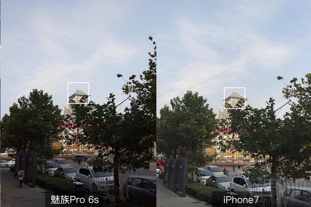 魅族Pro6s和iPhone7拍照对比