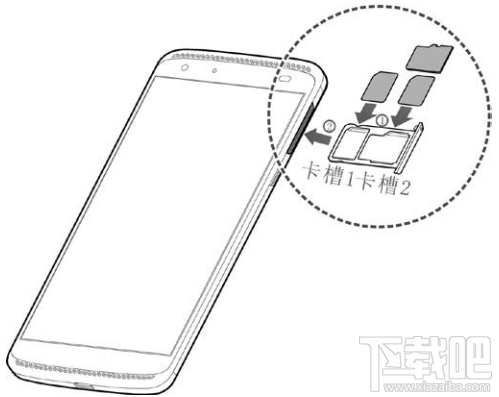 中兴天机AXON手机SIM/TF内存卡卡安装图文详解(附换卡/剪卡指南)