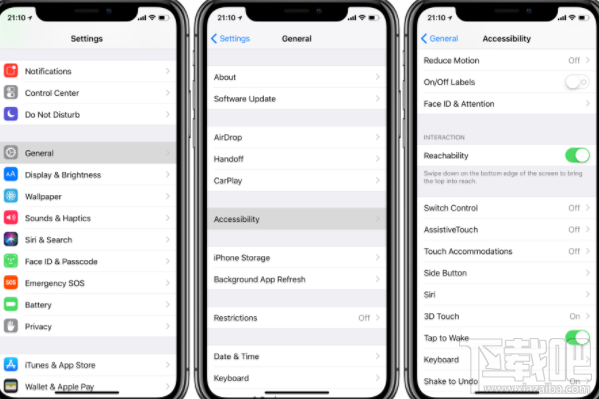 iPhoneX怎么开启单手模式？