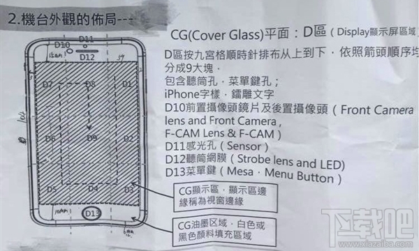 iPhone7设计图 iPhone7设计图纸曝光