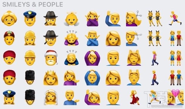 iOS 10正式版将新增超过100个emoji