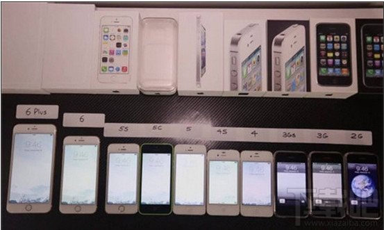 历代iPhone速度测试大比拼 从2G到 6Plus