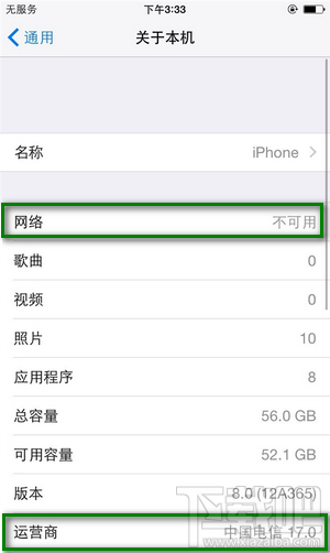 港版iPhone6支持电信4G/3G/2G信号吗