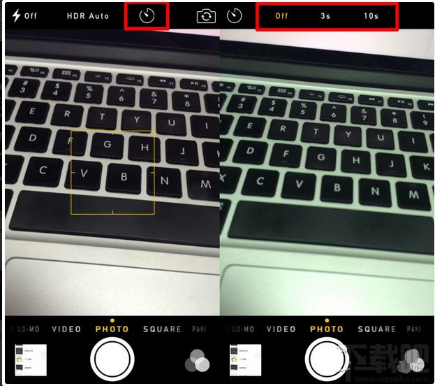 ios8 如何使用定时拍摄