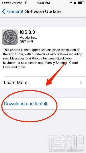 iPhone怎么升级iOS8系统 手把手教你安装iOS8系统教程