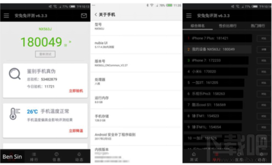 努比亚z17价格是多少?