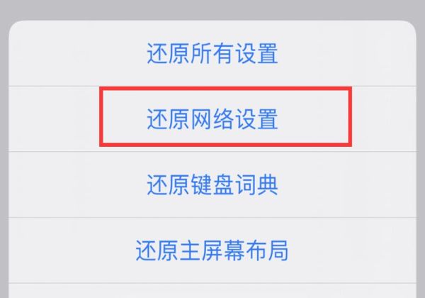 苹果11手机数据间歇性断网