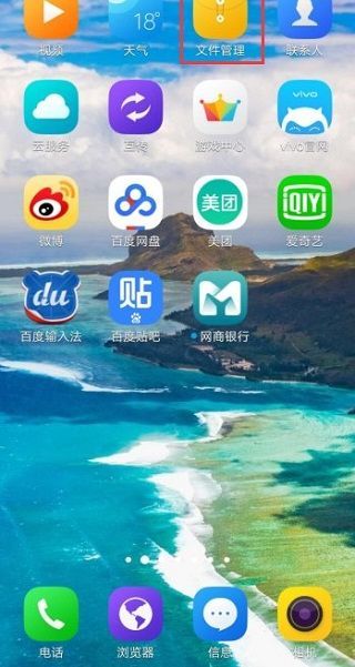vivo文件管理在手机哪里找
