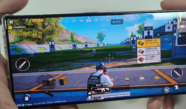 红魔8pro肩键怎么弹出