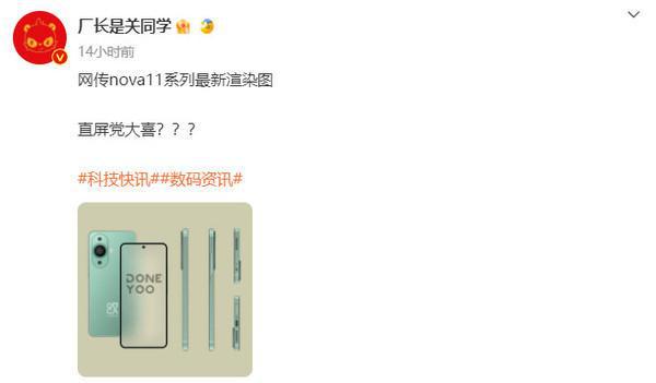 华为nova11外观