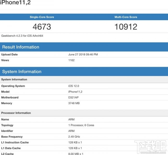 苹果A12芯片怎么样,苹果A12芯片跑分爆光
