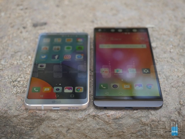 LG G6和LG V20有什么不同？区别对比图片