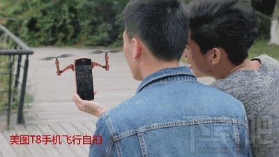美图t8飞行自拍怎么玩？美图T8飞行自拍玩法