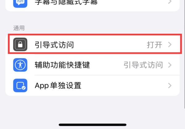 苹果引导式访问屏幕失灵
