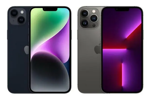 苹果14plus和13promax