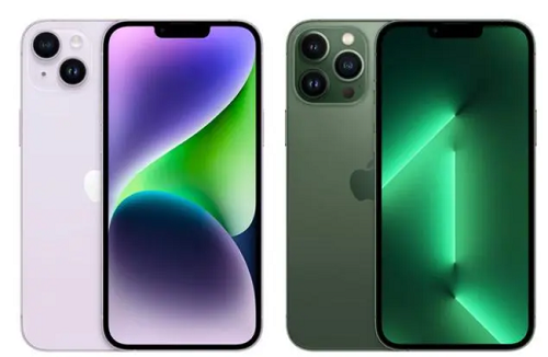 苹果14plus和13promax