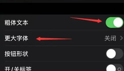 苹果15放大字体给老年人用方法步骤