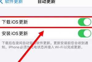 苹果15自动更新关闭方法