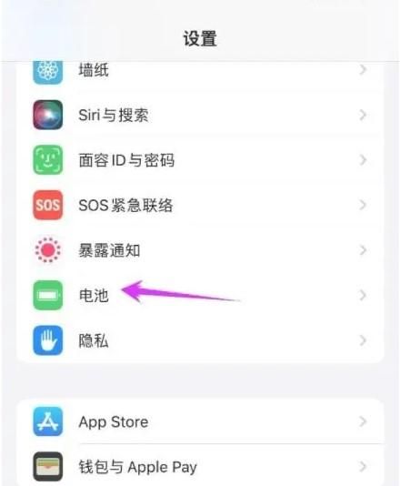 苹果手机电池容量怎么看