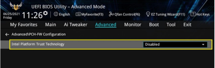 华硕电脑怎么开启TPM2.0 华硕电脑开启TPM2.0图文教程