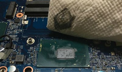 怎么给笔记本CPU换导热硅脂?笔记本CPU换导热硅脂方法