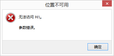 移动硬盘无法访问参数不正确怎么办?