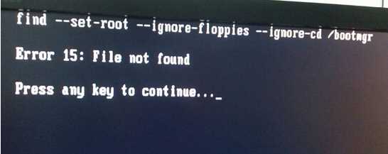 重装系统后开机press any key to continue如何解决？
