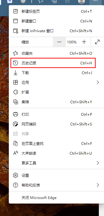 edge浏览器按时间查询历史记录教程分享