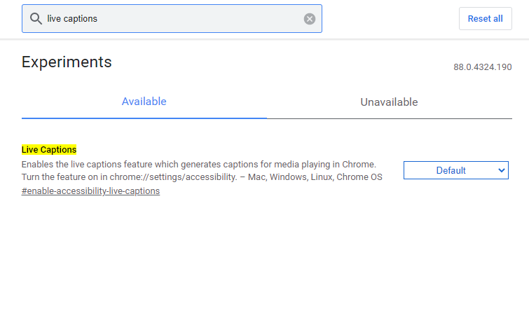 谷歌浏览器live caption启用教程介绍