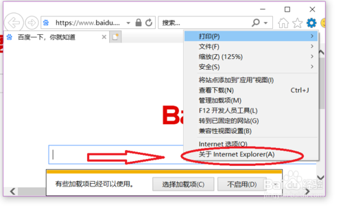 怎么查看IE浏览器的版本