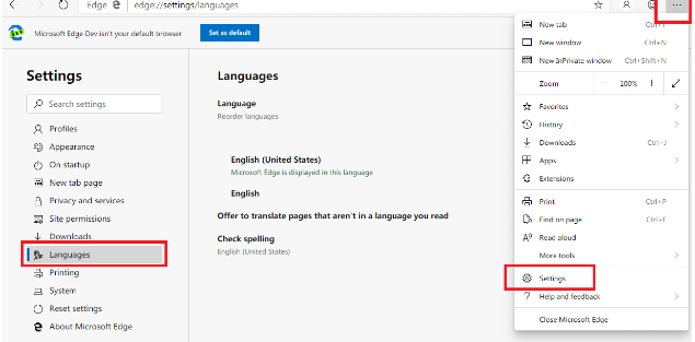edge浏览器中文版怎么设置?设置edge浏览器中文版的方法讲解