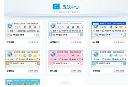 2345浏览器如何更换皮肤？更换皮肤操作技巧分享