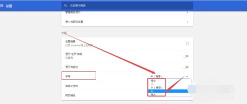 谷歌浏览器字体大小怎么设置?谷歌浏览器字体大小设置方法介绍