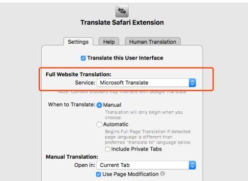 safari浏览器怎么翻译网页?翻译网页的技巧说明