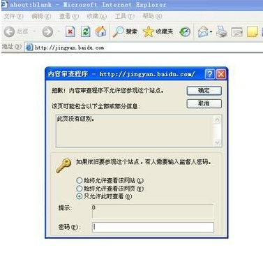 怎么给IE浏览器设置一个密码？设置步骤分享