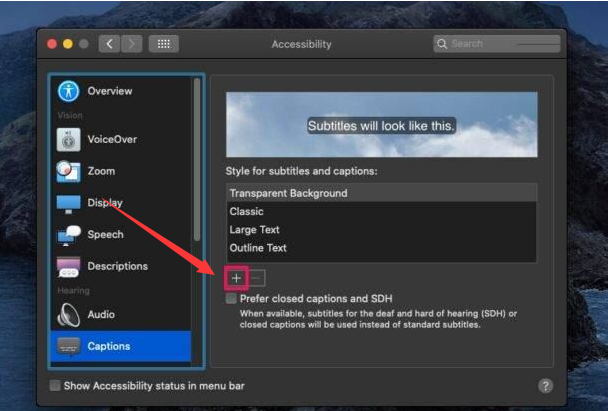 mac字幕字体调节方法介绍