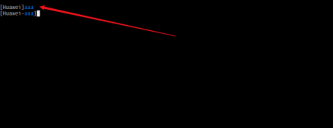 华为交换机添加新的telnet用户流程介绍