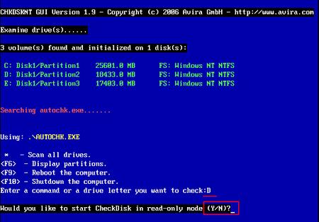 如何用u深度maxdos工具箱进行磁盘扫描|u深度maxdos工具箱磁盘扫描图文教程