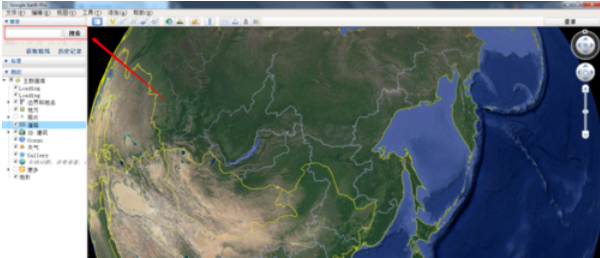 谷歌地球怎么查找目的地?谷歌地球查找目的地方法详解