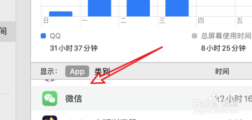 MAC怎么查看某个应用当天使用时间