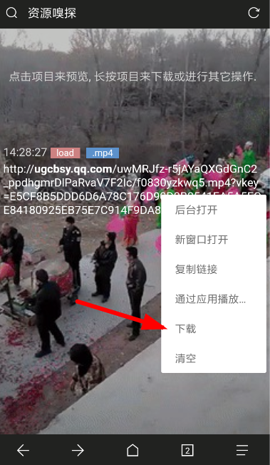 Via浏览器中更改下载后缀详细操作方法