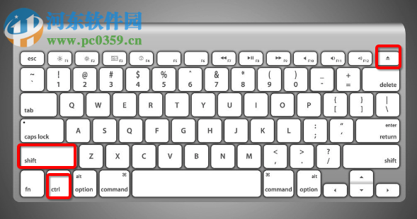 mac关闭屏幕快捷键