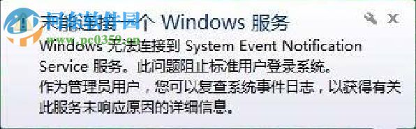 System Event Notification Service服务是什么？