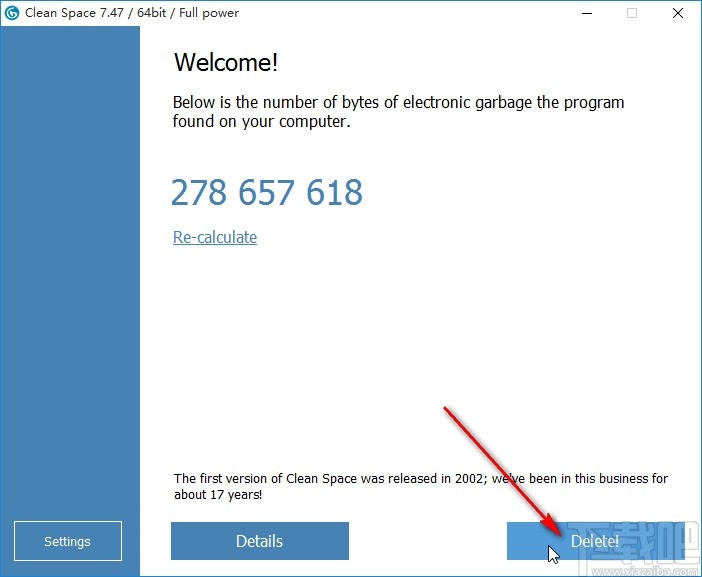 Cyrobo Clean Space Pro清理浏览器缓存垃圾的操作方法