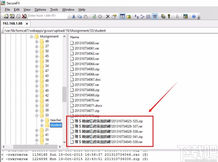 解决securefx中文乱码的方法
