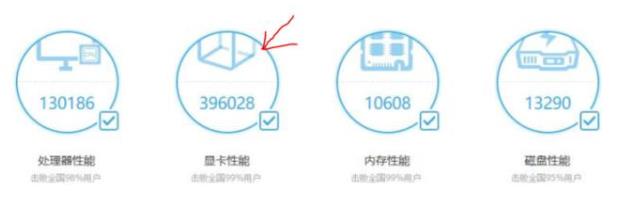 鲁大师玩吃鸡跑分详情