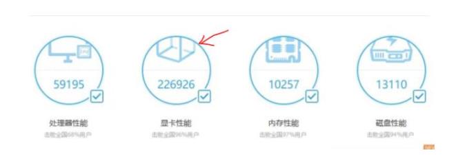 鲁大师玩吃鸡跑分详情