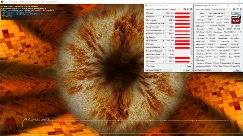 ROG STRIX RX5600XT O6G GAMING评测 全方位测试