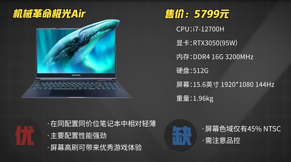 3500到10000元笔记本电脑推荐2022