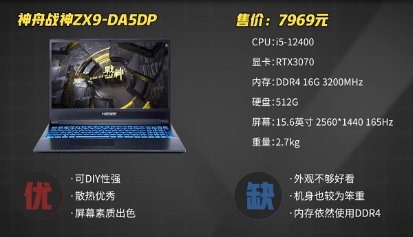 3500到10000元笔记本电脑推荐2022